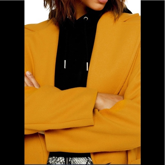 TOPSHOP CARLY OVERSIZED COAT NWT - Picture 3 of 11